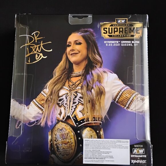 AEW Wrestling Dr. Britt Baker Action Figure - Picture 6 of 6